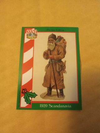 Santa Around The World Card