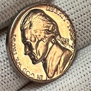 1968-S PROOF JEFFERSON NICKEL 