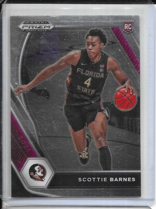 Scottie Barnes 2021-22 Prizm Draft #6 Rookie Card