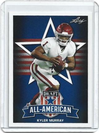 2019 LEAF KYLER MURRAY ALL AMERICAN INSERT ROOKIE CARD