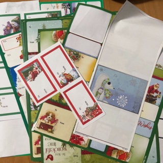 Christmas Gift Tags (A)