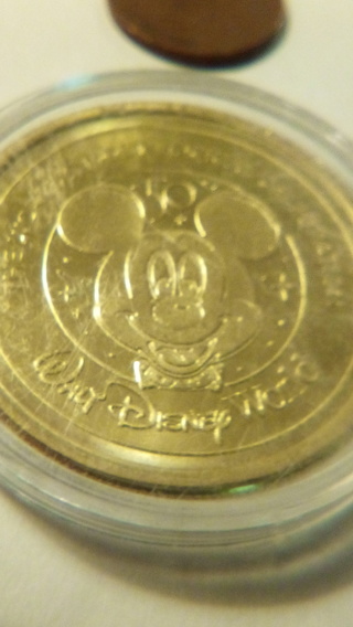 50 years Disney Commerative medallion 
