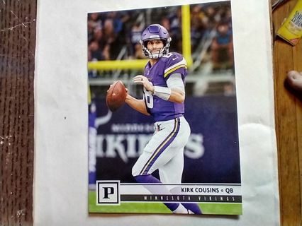 Kirk Cousins Vikings Panini 2018