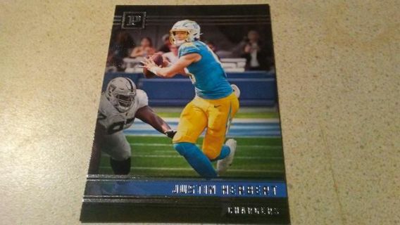 2022 PANINI CHRONICLES JUSTIN HERBERT SAN DIEGO CHARGERS FOOTBALL CARD# PA-33