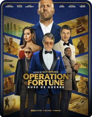 Operation Fortune: Ruse de Guerre (Digital 4K UHD Download Code Only) *Jason Statham* *Aubrey Plaza*