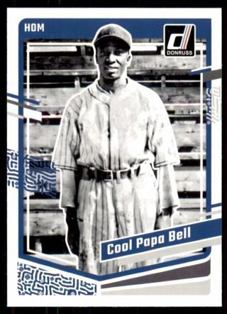 2023 Donruss Baseball Base #160 Cool Papa Bell - Homestead Grays