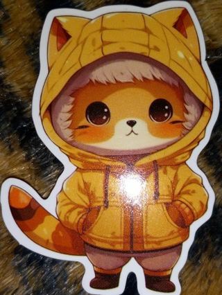 New one Cute nice vinyl sticker no refunds regular mail only Very nice quality!