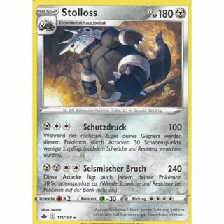 Tradingcard - Pokemon 2021 german Stolloss 111/198 