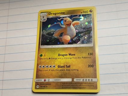 Pokemon Dragonite 96/149 holo rare