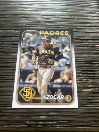2024 Topps Series 2 Base 423 José Azocar, San Diego Padres