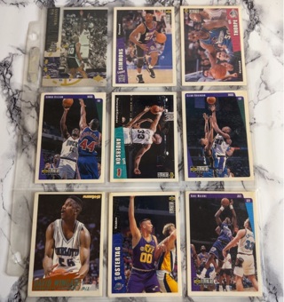 9 Basketball Cards