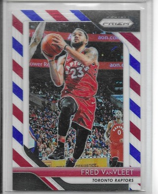 Fred VanVleet 2018-19 Prizm Prizms Red White & Blue #103