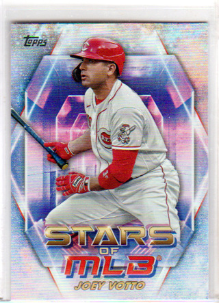 Joey Votto, 2023 Topps Stars of MLB Card #SMLB-42, Cincinnati Reds, (L6)