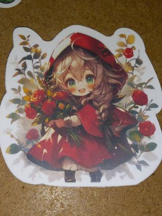 Beautiful new one vinyl lap top sticker no refunds regular mail very nice quality