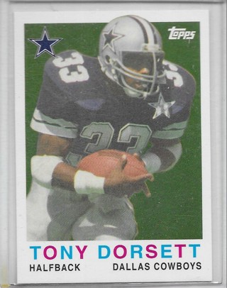 Tony Dorsett 2008 Topps Turn Back the Clock #16