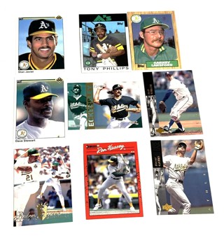 A's - Eckersley,Stewart,Javier,Sierra,Hassey,Phillips,Lansford