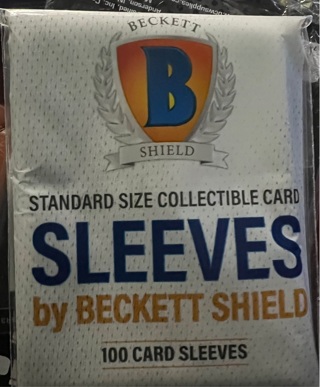 Beckett Card Standard Card Sleeves (100)