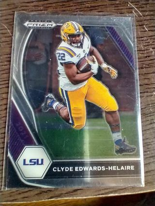 Clyde Edwards - Helaire LSU Panini Prizm