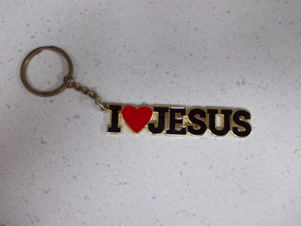 I Love JESUS Keychain