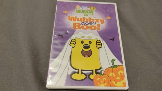 wubbzy goes boo dvd=no scratches