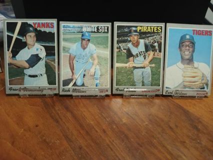 Vintage 1970's Topps Baseball Card Lot!