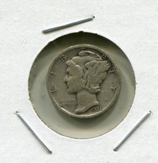1936 P Mercury Dime-90% Silver!