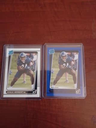 2 Khalil Herbert rcs Chicago Bears 