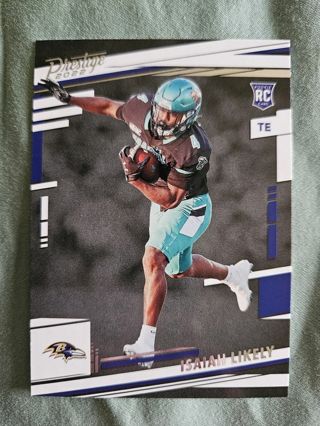 2022 Panini Prestige Rookie Isaiah Likely