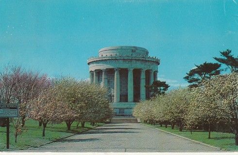 Vintage Used Postcard: (k): George Rogers Clark Memorial, Vincennes, IN