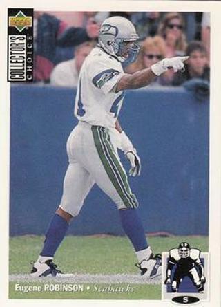 Tradingcard - NFL - 1994 Collector's Choice #168 - Eugene Robinson - Seattle Seahawks