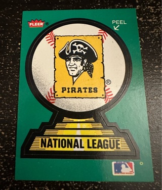 Pittsburgh pirates sticker 