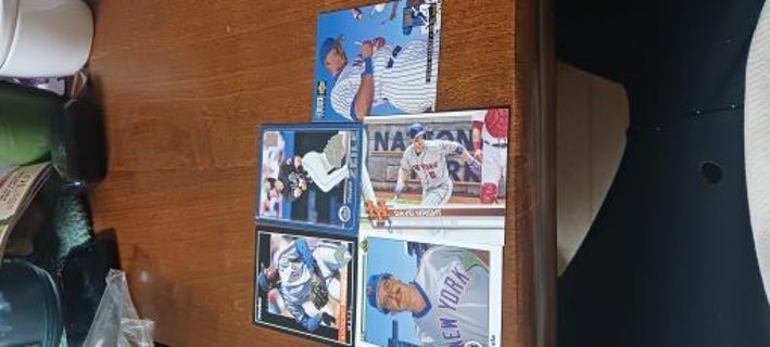 New York Mets 5 Card Lot