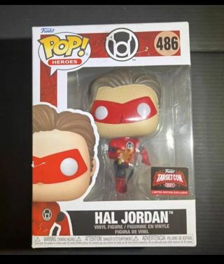 Funko POP! Heroes: DC Comics #486 - Hal Jordan (Red Lantern) TargetCon 2024 Exclusive