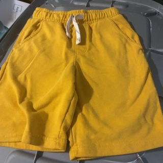 Boys yellow shorts 