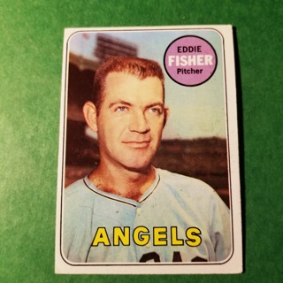 1969 - TOPPS BASEBALL CARD  NO. 315 - EDDIE FISHER - ANGELS