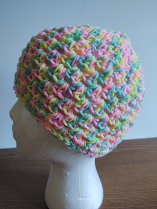 Hand Crocheted Slouch Hat 