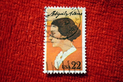  Scotts #2146 1985  22c " Abigail Adams" U.S.Postage Stamp. 