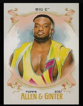 2021 WWE Heritage - BIG E Allen & Ginter Insert AG-6