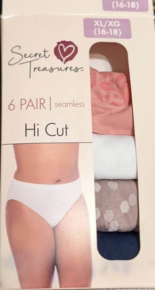 BRAND NEW (2 PR) XL SECRET TREASURES HIGH CUTS - FREE SHPG :D