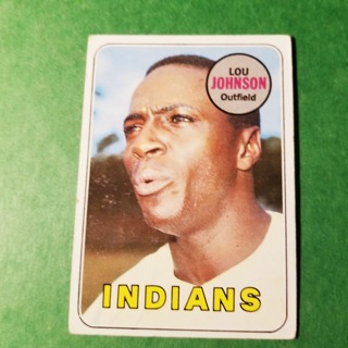 1969 - TOPPS BASEBALL CARD NO. 367 - LOU JOHNSON - INDIANS