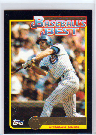 Ryne Sandberg, 1992 Topps McDonald's Baseball Card #5, Chicago Cubs