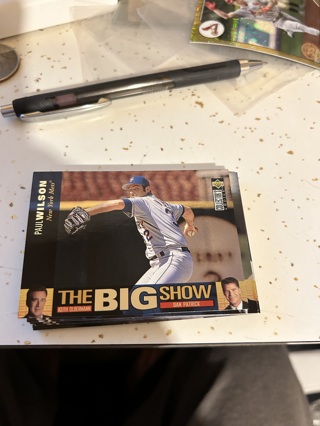 1997 upper deck collectors choice the big show paul wilson