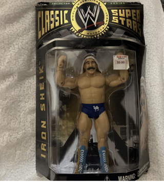 Jakks Pacific WWE WWF WCW Classic Superstars Action Figure Toy Iron Sheik -NIB