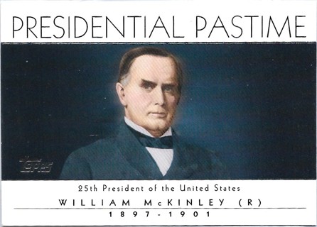  2004 Topps Presidential Pastime #PP24 William McKinley