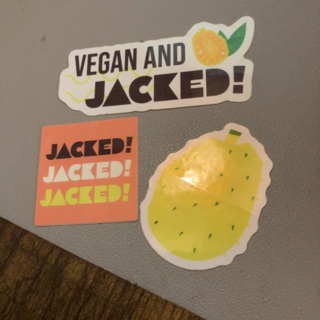 Vegan Jackfruit Stickers
