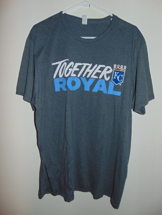 Kansas City Royals T-shirt Size XL SGA 2021