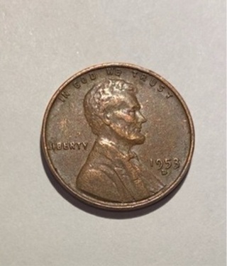 1953 D LINCOLN WHEAT CENT 