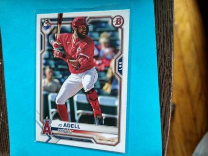 Jo Adell Rookie Card Bowman 2021