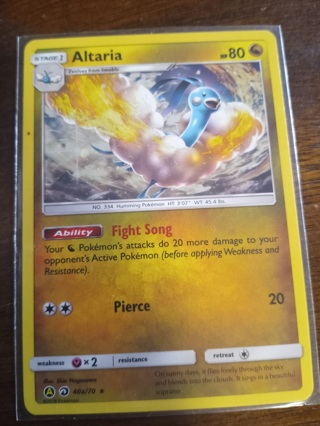 Altaria 40a Pokemon  Promo