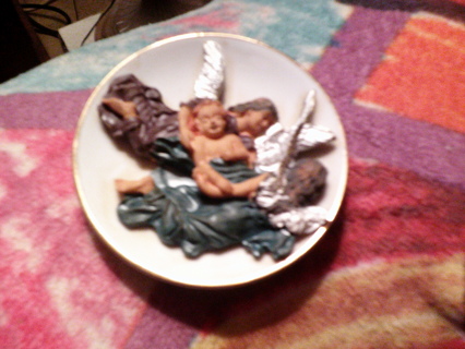 4" angel plate with stand